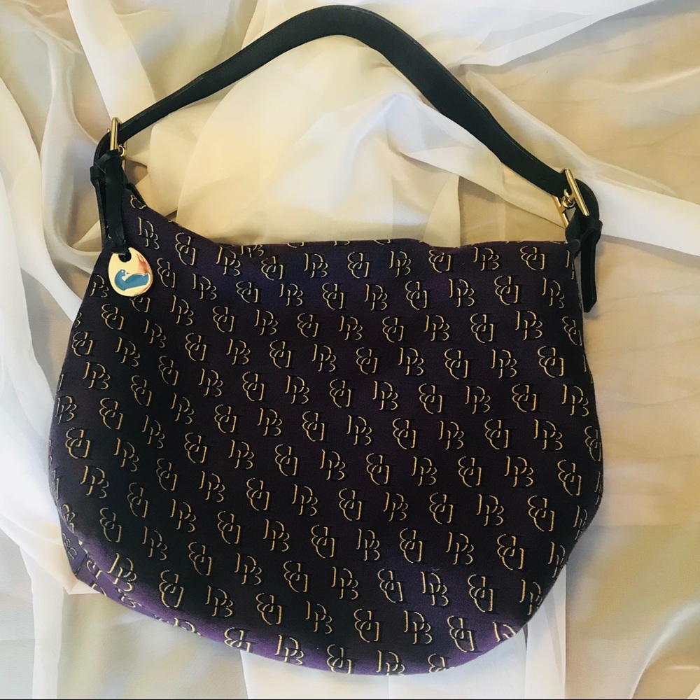 Dooney and Bourke dark purple purse
